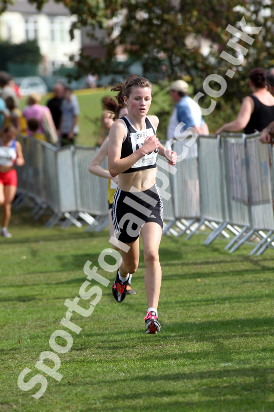 Charlotte Dodds (Rotherham Harriers), under-15 boys, Northern Cross Country Relay, Graves Park, Sheffield